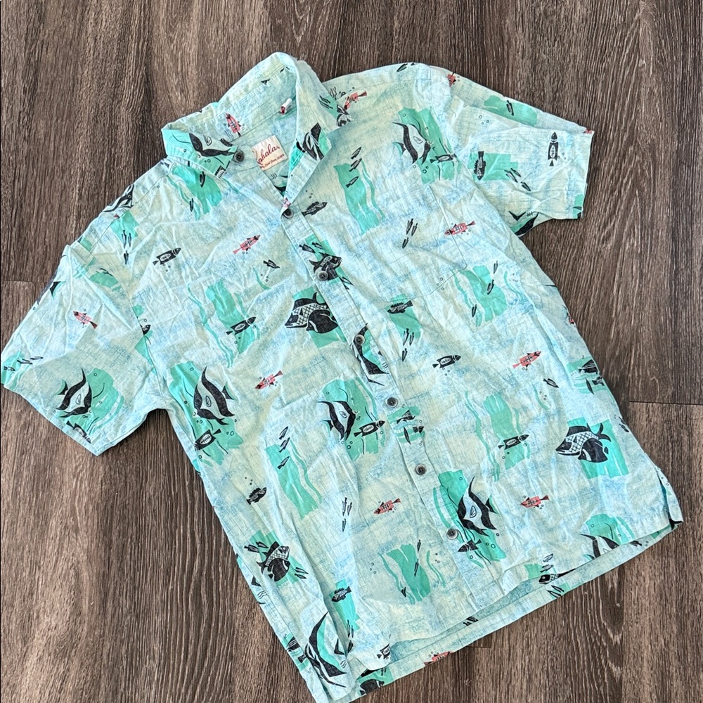 Kahala Tropical Fish Print Shirt